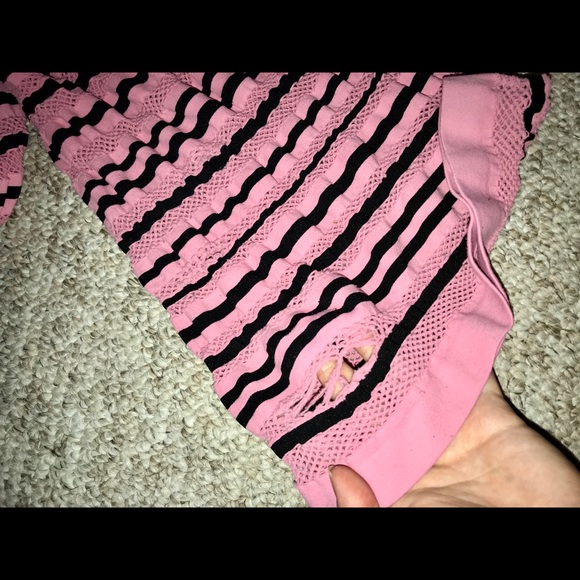 Pink Mesh Top - Picture 4 of 4